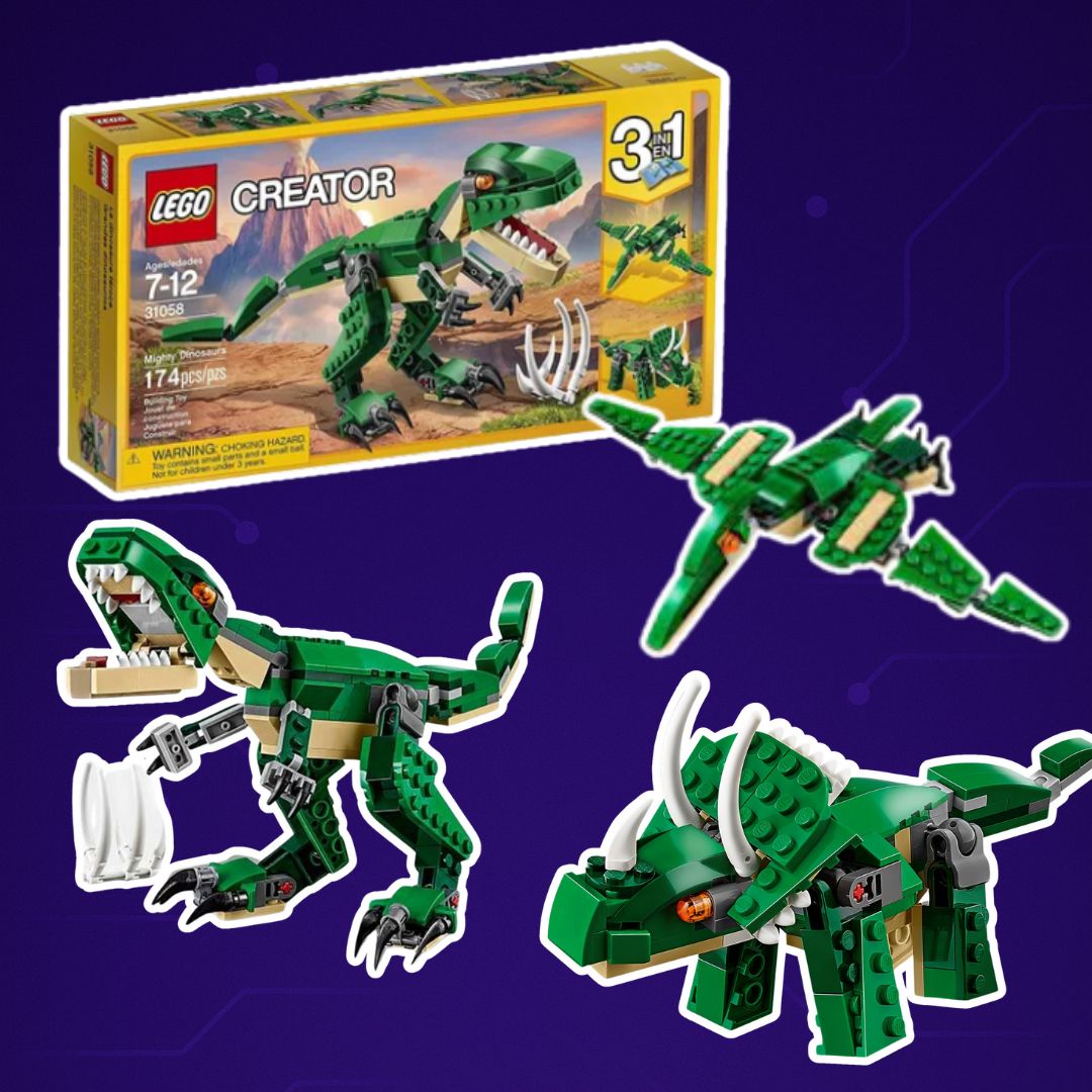 🦖 LEGO® Creator 3 en 1 - Grandes Dinosaurios (31058)